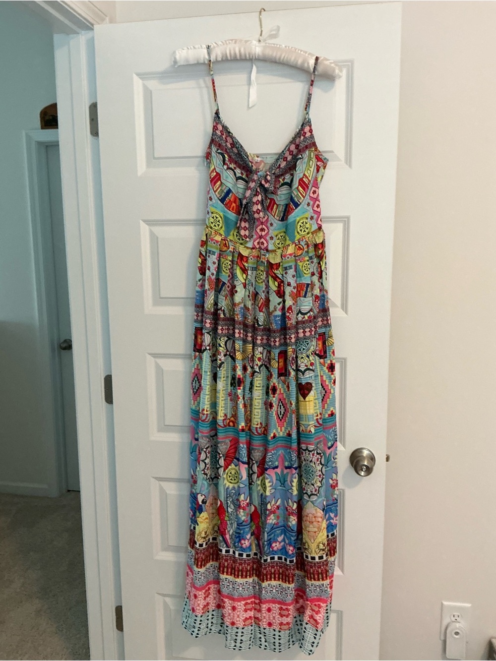 Boho Printed Maxi Dress - Multi